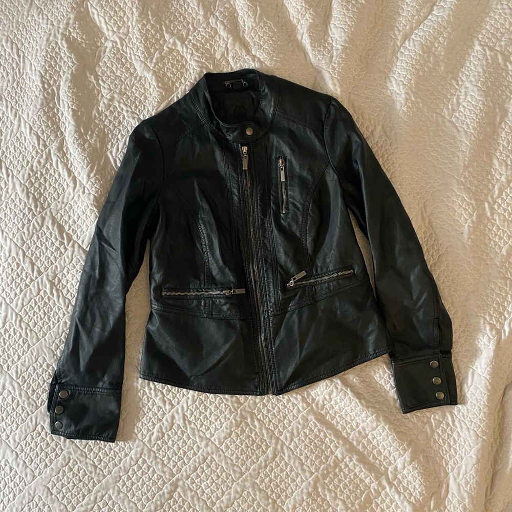 Vegan Leather Jacket